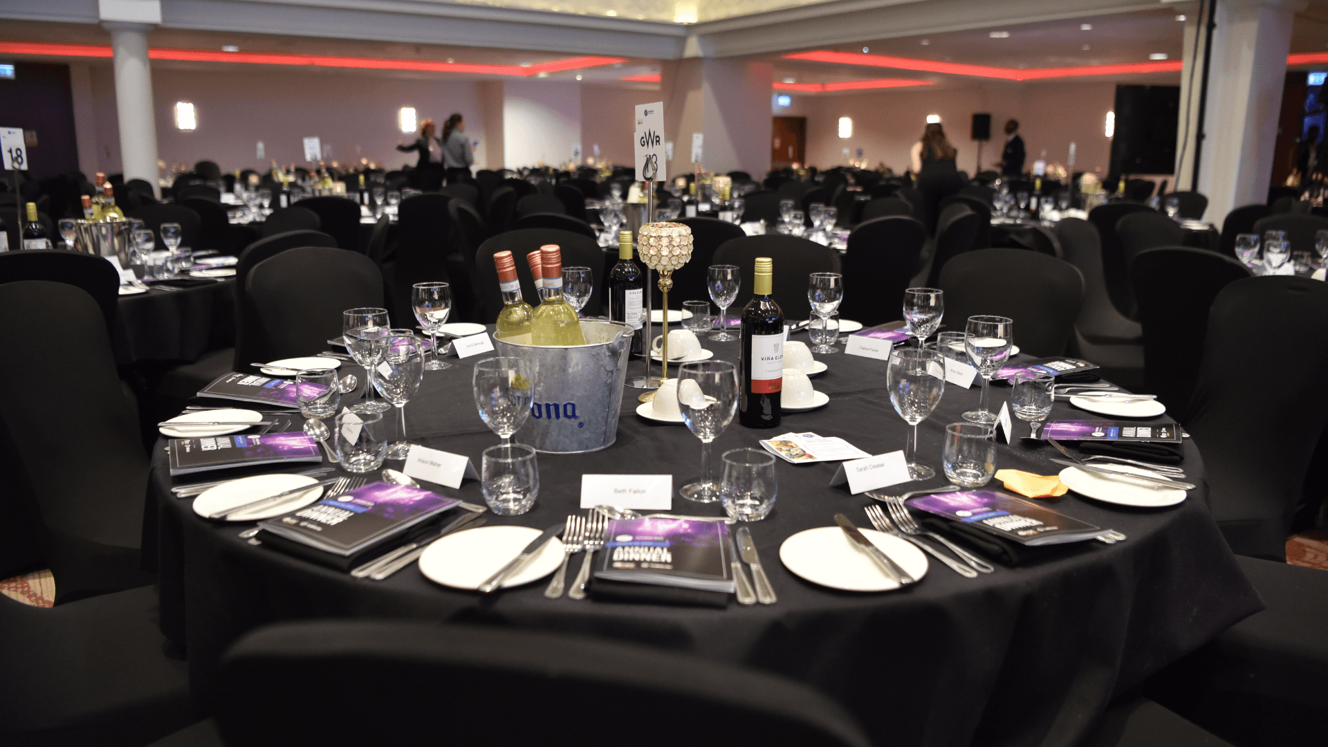 Networking events including the Black-Tie Annual Dinner and Awards
